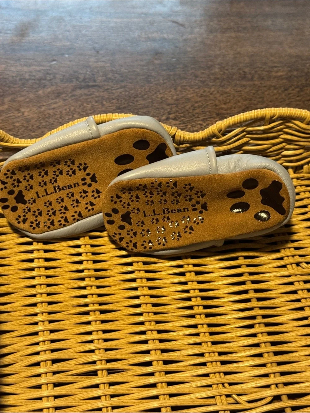 Baby Blue Leather Baby Shoes - L.L. Bean